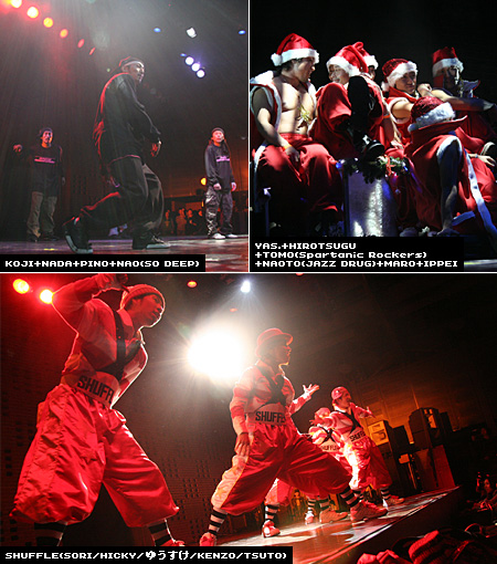 KOJI+NADA+PINO+NAO(SO DEEP) / YAS.+HIROTSUGU+TOMO(Spartanic Rockers)+NAOTO(JAZZ DRUG)+MARO+IPPEI / SHUFFLE(SORI / HICKY / �䂤���� / KENZO / TSUTO)